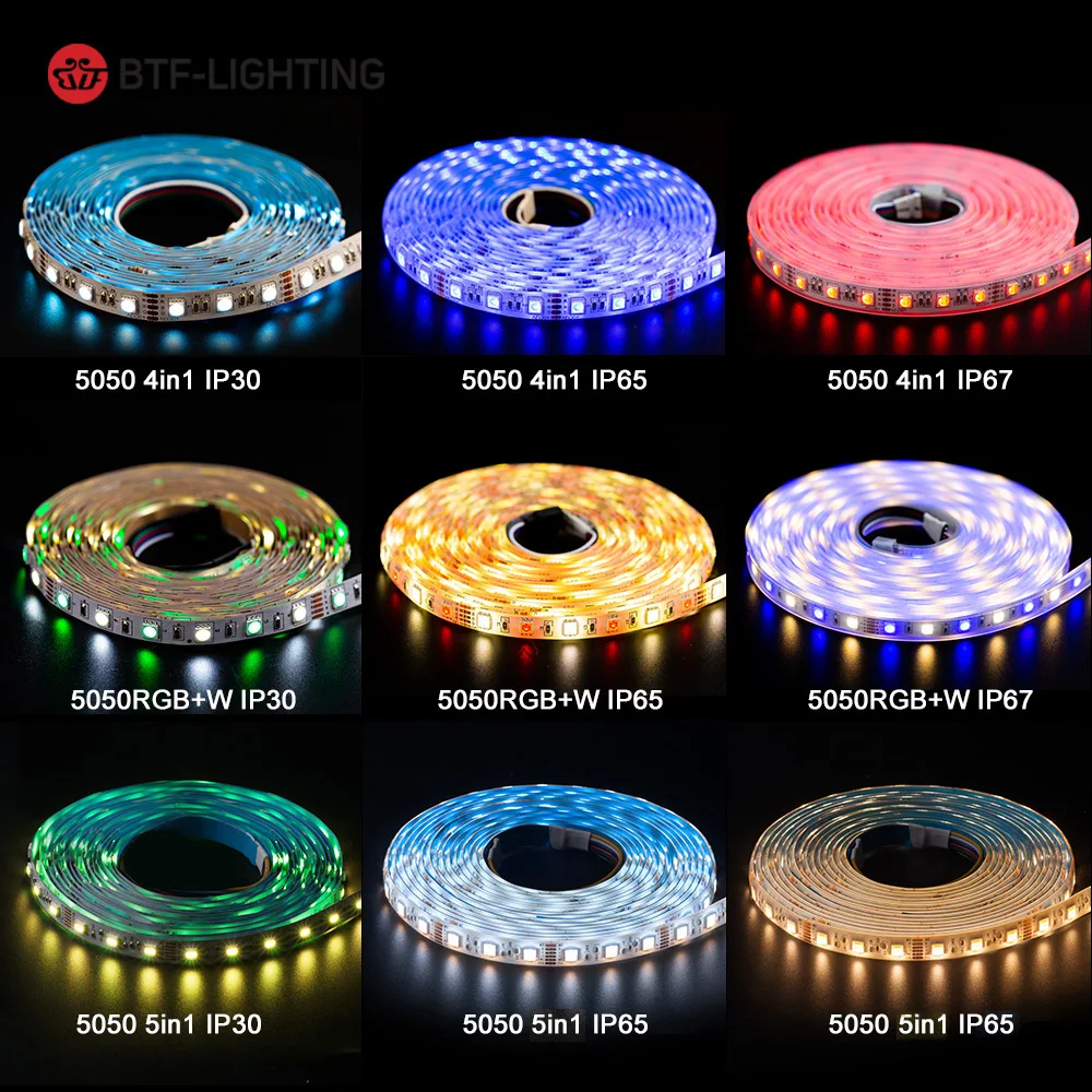 Светодиодная лента 4 в 1 5050 60 светодиодов/м IP30/65/67|rgbw led strip|led strip5050 rgbw strip |