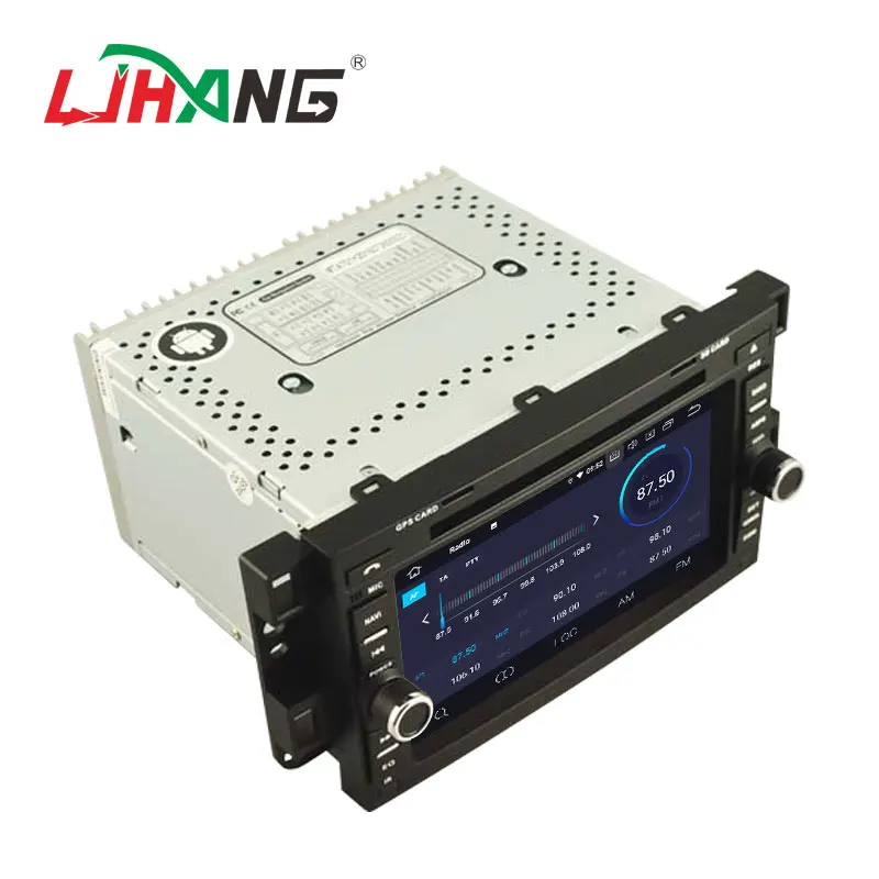 Perfect LJHANG 2 Din Car DVD Player Android 9.0 For Chevrolet Aveo Epica Captiva 2005-2011 WIFI Multimedia Stereo GPS Navi Car Radio RDS 2