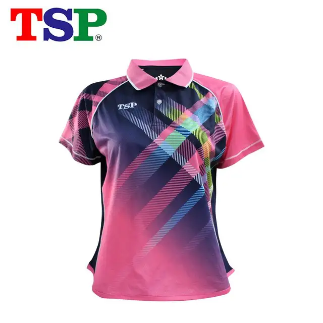 New TSP high Quality Table Tennis Jerseys for women Training T Shirts