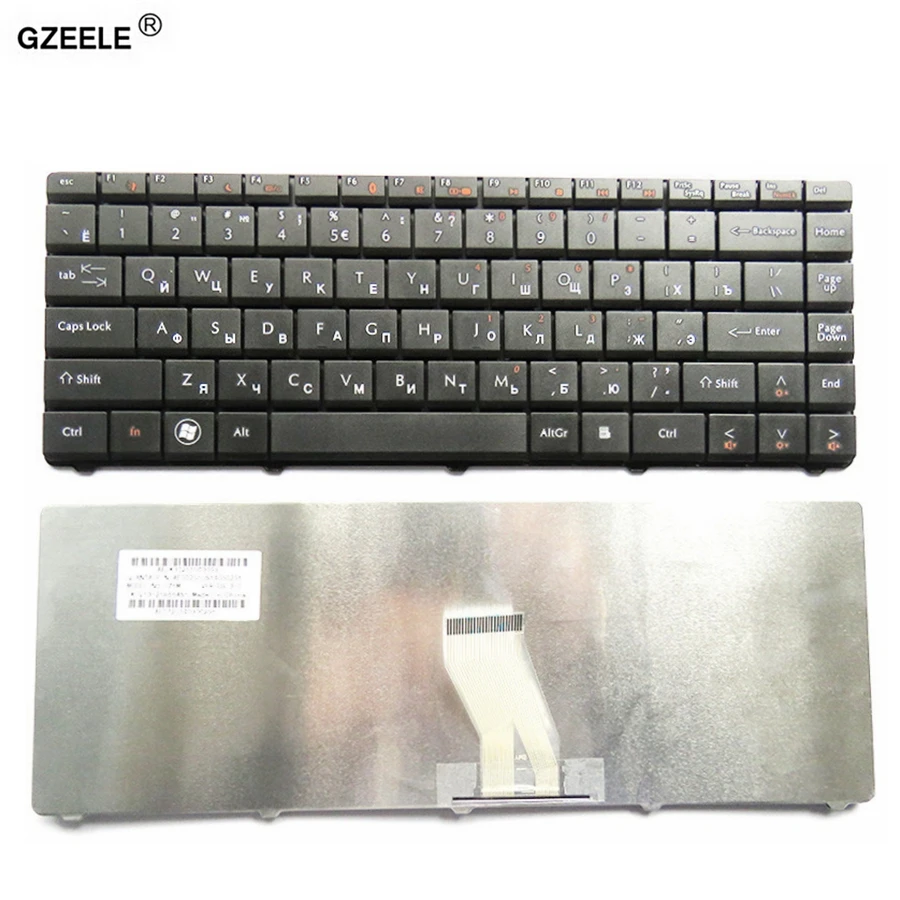 GZEELE новая клавиатура для ноутбука acer Aspire 4332 4732 4732Z, eMachines D525 D725 для шлюза NV40 NV42 NV44 NV48 NV4800 черный RU