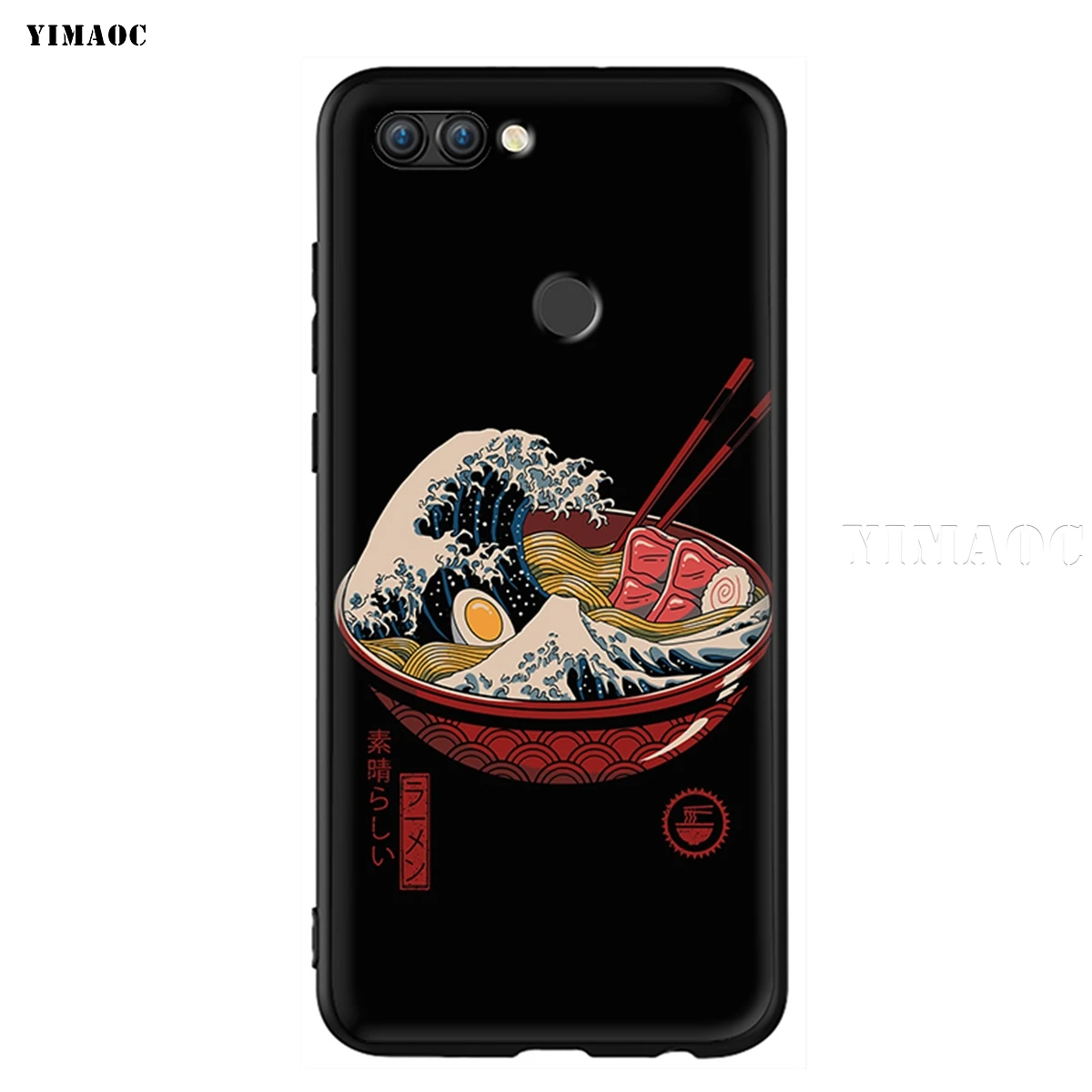 Японский силиконовый чехол YIMAOC The Great Wave off Kanagawa для huawei mate 10 P8 P9 P10 P20 Lite Pro P Y7 Y9 Smart Mini - Цвет: 7