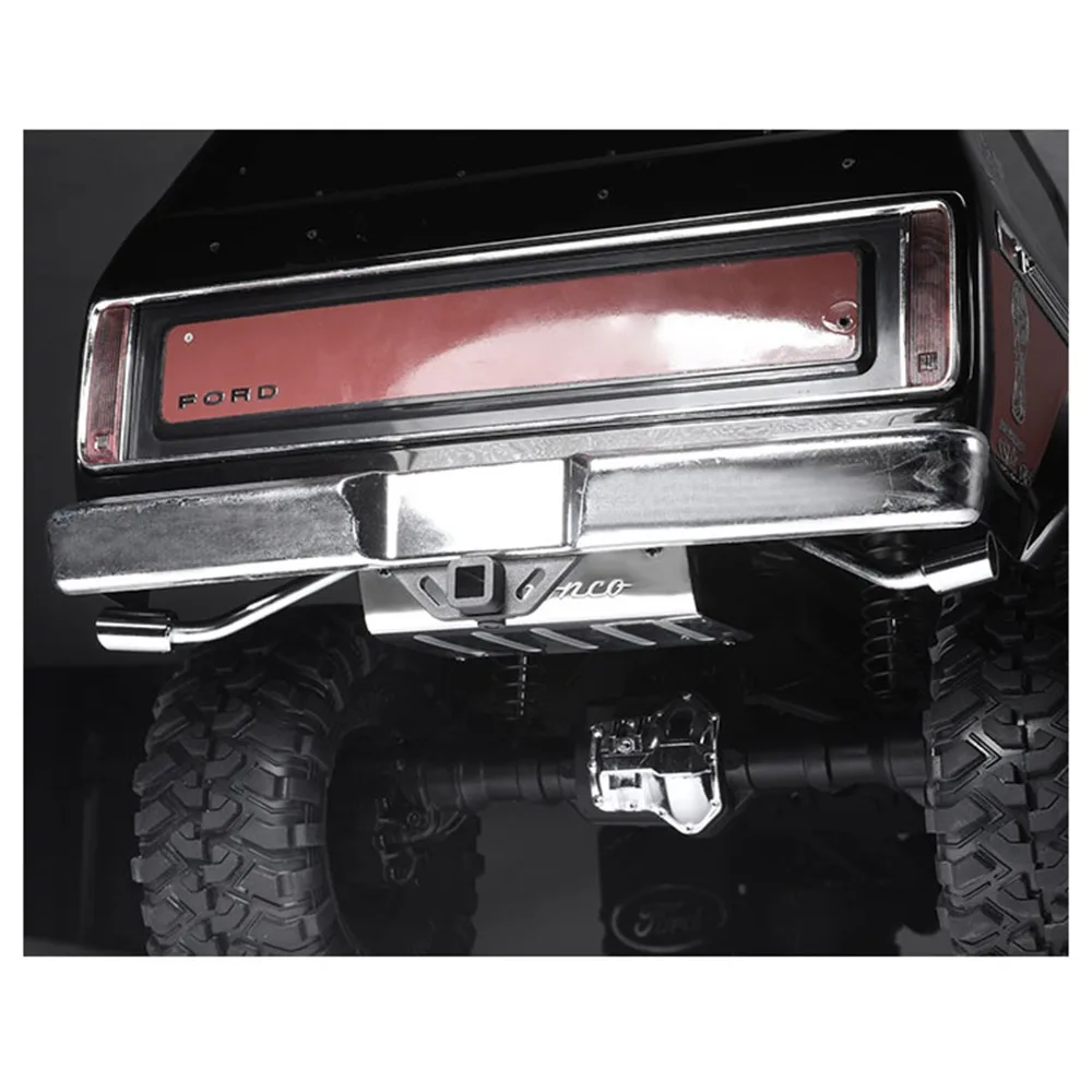 Имитационный бак + выхлопные трубы для 1:10 TRAXXAS TRX4 TRX-4 Ford BRONCO RC Гусеничный