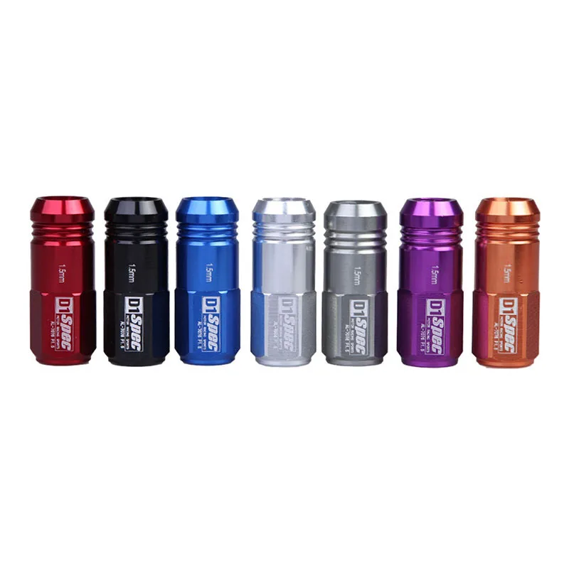

New Style Professional Fasteners D1-Spec JDM Wheel Lug Nuts M12 x 1.5mm 20pcs for Honda Civic Acura Integra BS