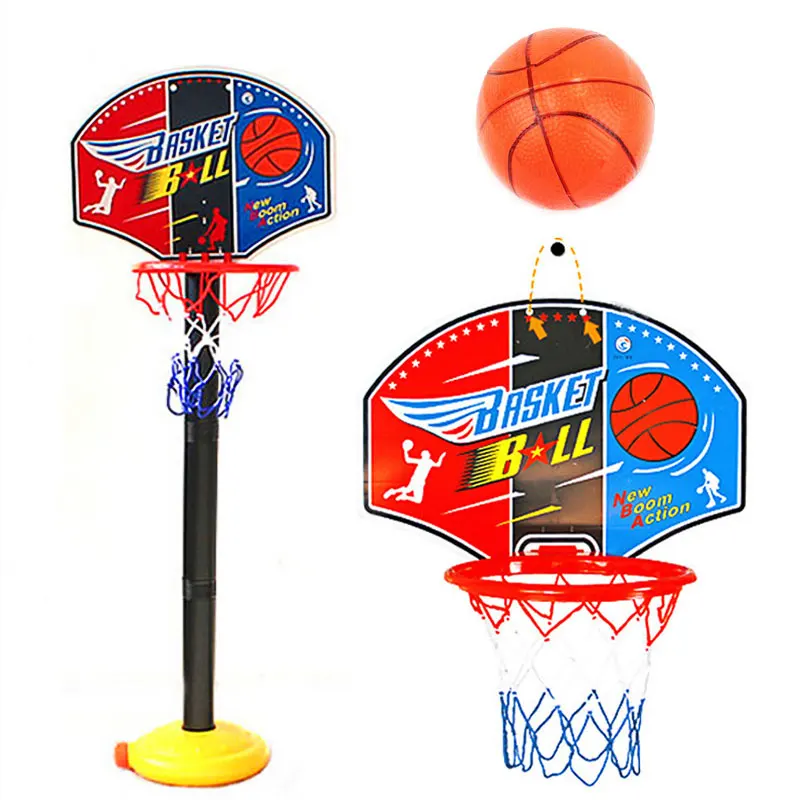 115 см баскетбольный надувной круг набор игрушек для детей регулируемый надувной пластиковый мяч для улицы антистресс спортивная игра для детей в помещении