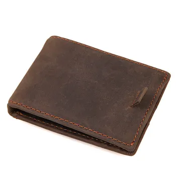 

J.M.D Real Leather Card Pack the First Layer of Leather Practical Card Package RFID Card Package 8143