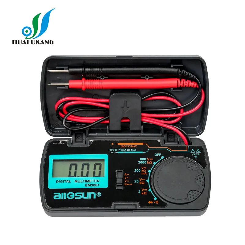 

all sun All-Sun EM3081 Digital Multimeter for Measuring DC and AC Voltage allsun EM3081
