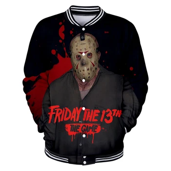 

Friday the 13th 3D print Fashion Casual Baseball Jacket Basic Street Popular comfortable Hipster cool Classic Baseball Jacket