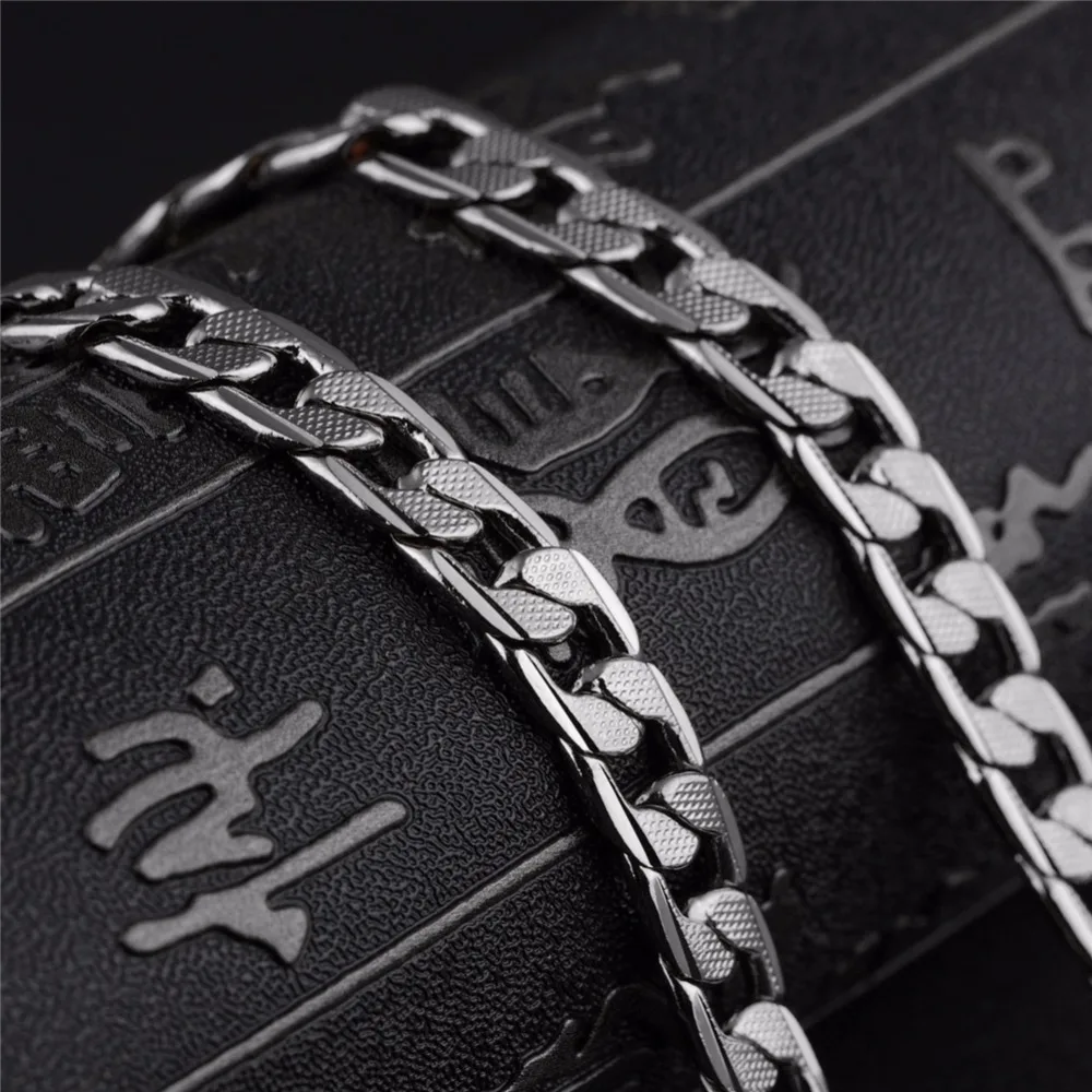 

Men Hip Hop Bracelet Male Bangle Personality Simple Hand Chain Jewelry Gift