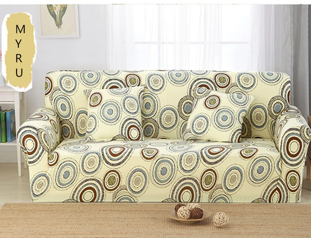 Europe Geometric Sofa Slipcovers Tight Wrap All inclusive Slip