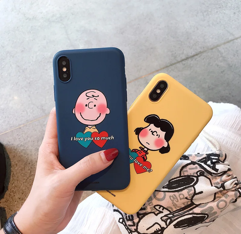 

For Japan and South Korea cute cartoon Apple X mobile phone shell iphone8/7plus soft set 6splus all-inclusive 8p men and women