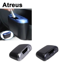 Atreus 1 шт. Автомобильная корзина для мусора боковой дверной ящик для хранения для Mercedes benz W204 W203 W211 C AMG Mini cooper Skoda octavia a5 a7 2