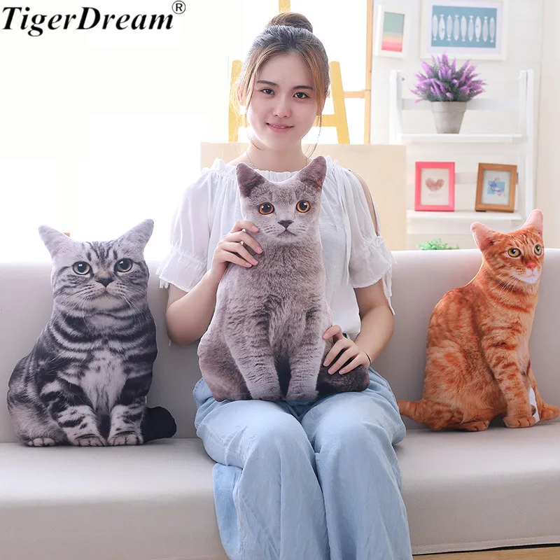 

Tigerdream, 1 шт., 50 см, имитация плюша, искусственные мягкие набивные животные, подушка, диван, Декор, Мультяшные игрушки для детей, подарок для детей