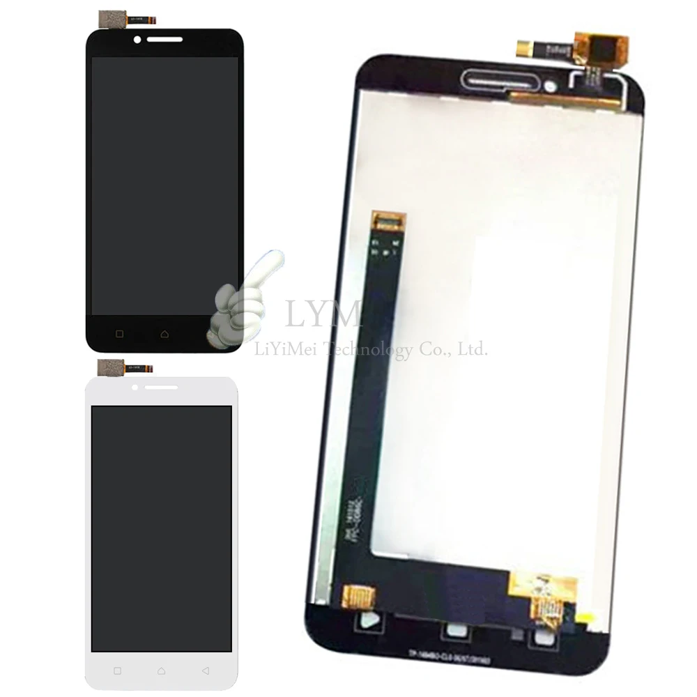 Black White LCD TP for Lenovo Vibe C A2020 A2020a40 LCD Display Touch Screen Digitizer Assembly