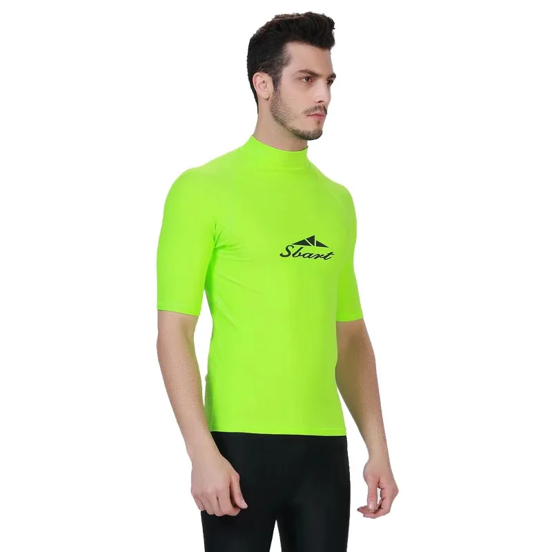 Плавающий гидрокостюм SBART 4XL из лайкры для дайвинга мужской топ с коротким