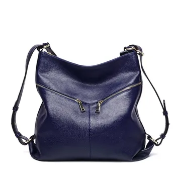 

Full Grain Leather Women Messenger Bags & Crossbody Bags Luxury Genuine Leather Shoulder Bags Gold Metals Ladies Handbag PS46