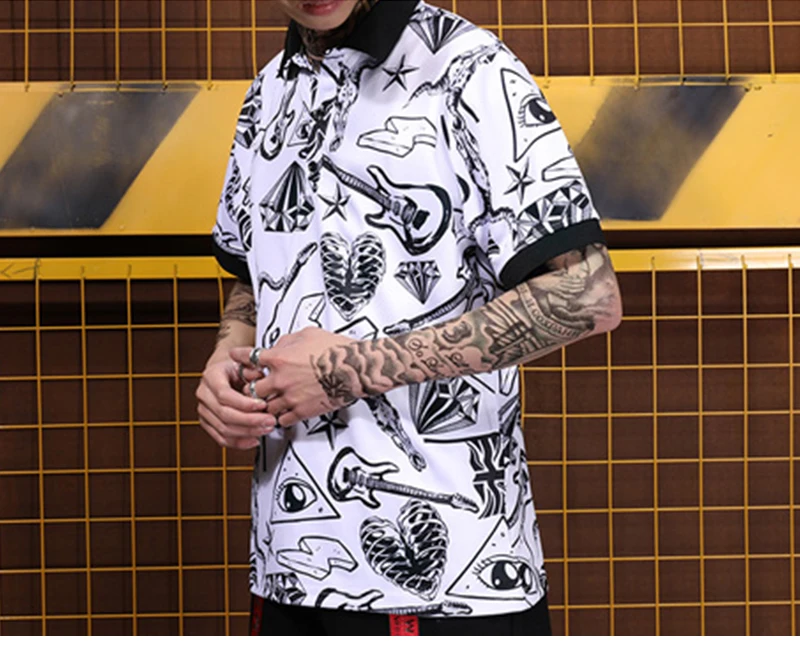 Summer Mens Fashion Polo Shirts  (4)