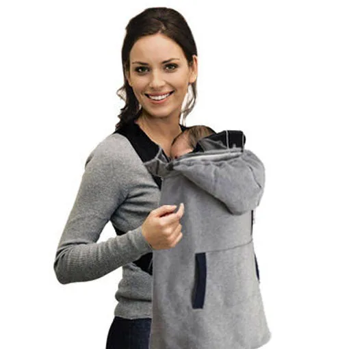 

Baby slings warm cloak Wind carpet cloak Infant Carrier Rainproof Kangaroo Hooded Cape Backpack mochila ergonomica portabebe