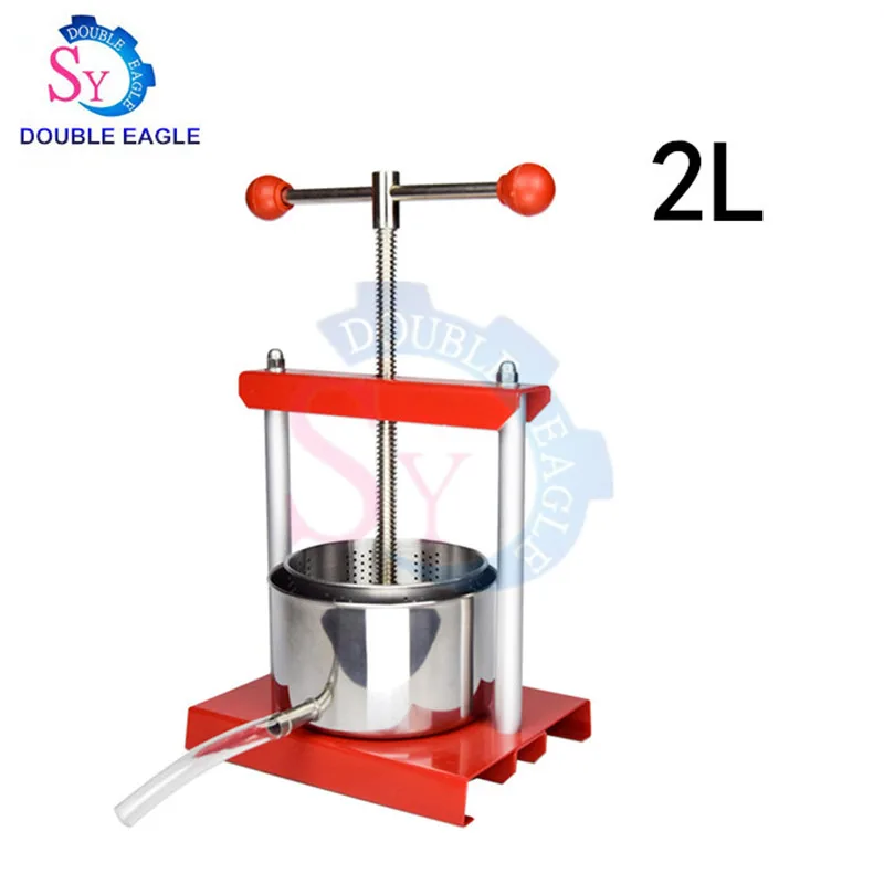 

2L home use small grape fruit squeezer juice pressing machine/manual grape squeezing machine in Italy