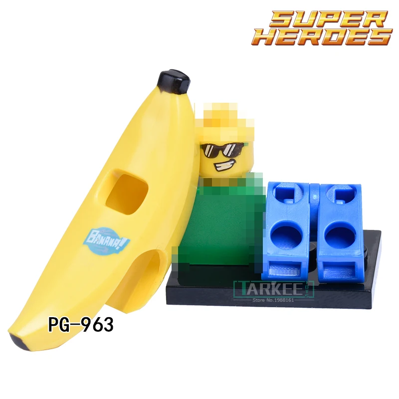 Building Blocks Mr Banana Guy Figures Marvel Super Heroes