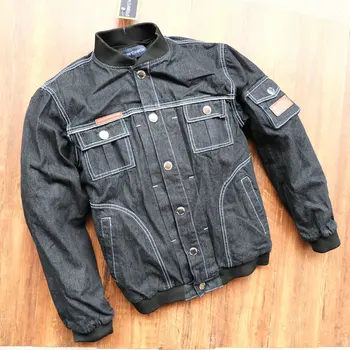 

New automobile Denim jacket racing suits motorcycle clothing windproof ride clothing motorcycle jacket with protection