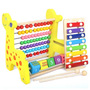 

Toy Musical Instrument Computing Rack Octave Piano Wooden Knock On Piano Baby Kids Toddler Learning Education Musical Toy