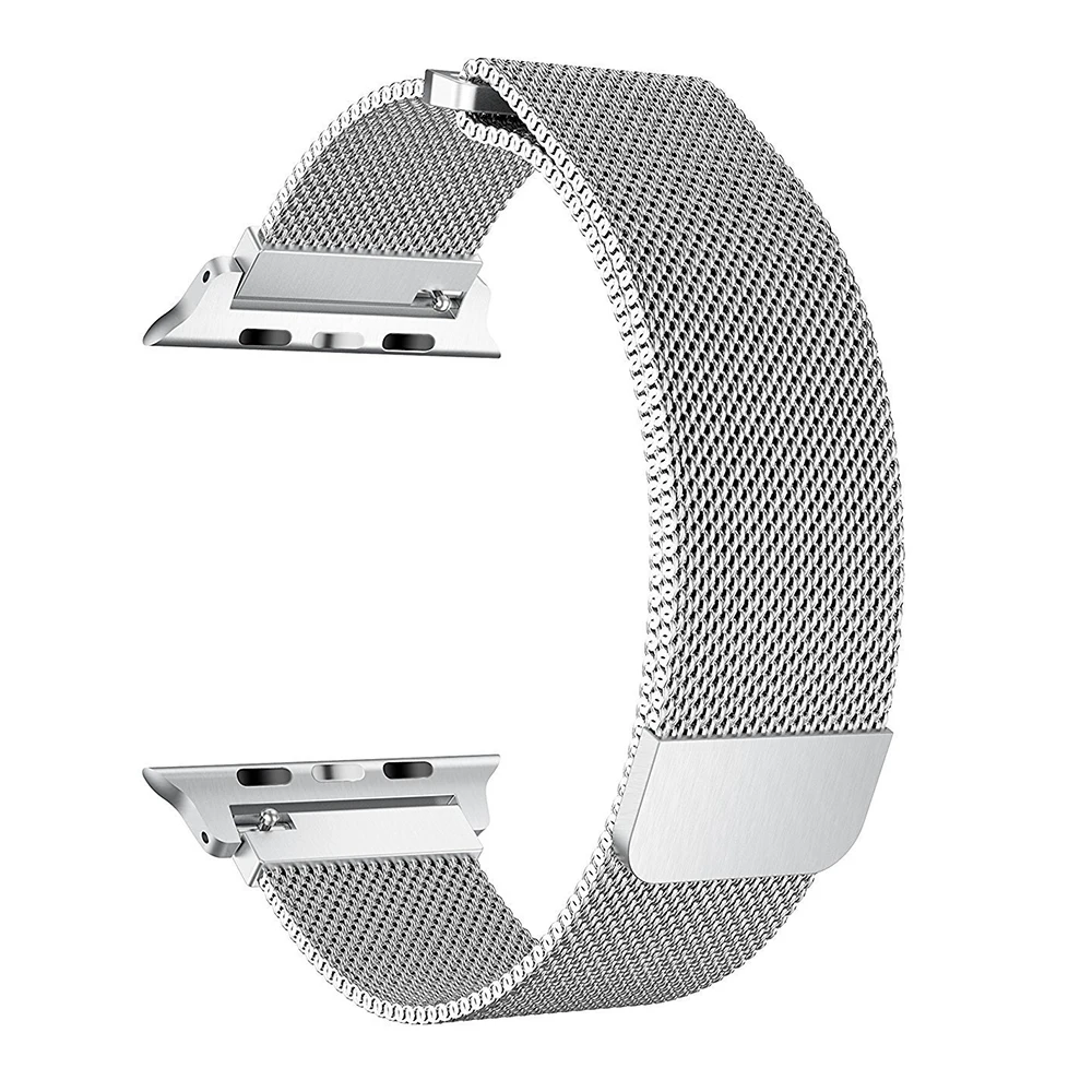 20 шт. Миланский Браслет ремешок для Apple Watch серии 1 2 3 4 38 мм/40 мм 42 мм/44 мм ремешок петля для Apple Watch