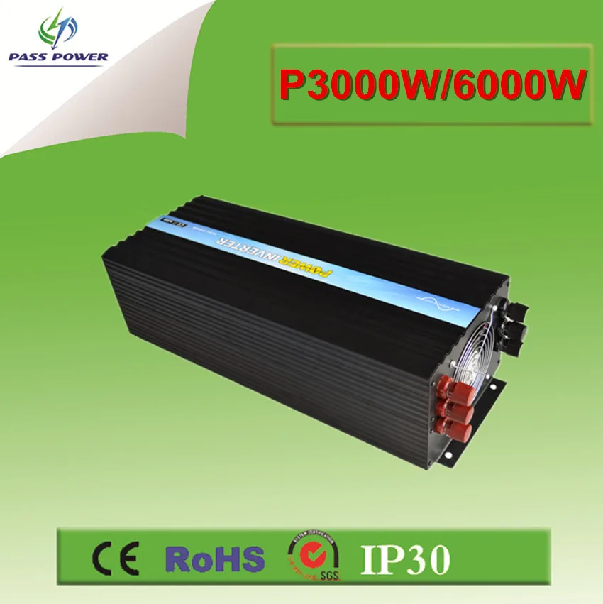 

50Hz 60Hz Switchable Pure Sine Wave off-grid 3kw High Frequency Inversor with Soft Start Funtion
