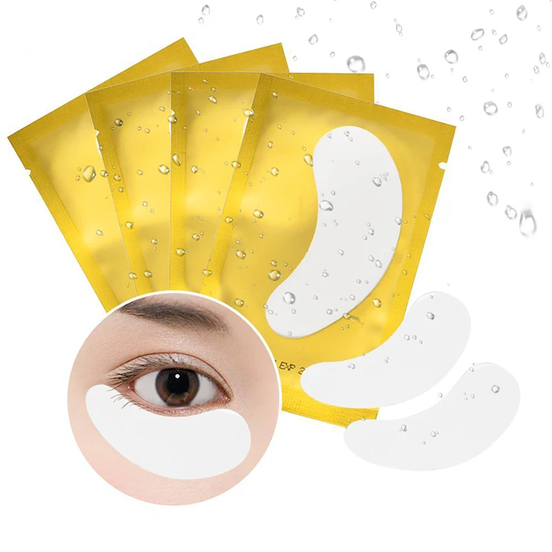 

Wholesale 1 Pairs Under Gel Eye Pads Eyelash Extension Sticker Eyelashes Paper Patches Makeup Tools TSLM2