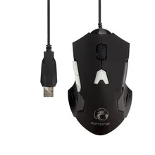 3 Colors LED Adjustable Optical Mobile Mouses 6D Buttons 2000DPI USB Wired Gaming Mouse for LOL Dota PC Game May28