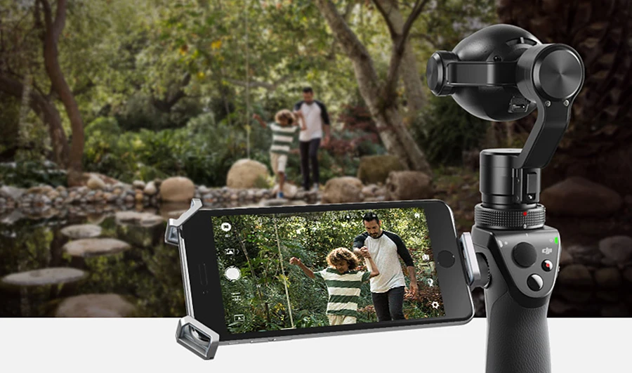 DJI Osmo Plus 22-77 мм объектив с переменным фокусным расстоянием профессиональный ручной 4K Камера и 3-осевому гидростабилизатору стабилизации активированный открытая коробка