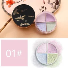 Фиксирующая пудра 4 цвета солнцезащитный крем картины маслом Управление класса люкс для макияжа скрывающий порошок maquiagem Профессиональный полный