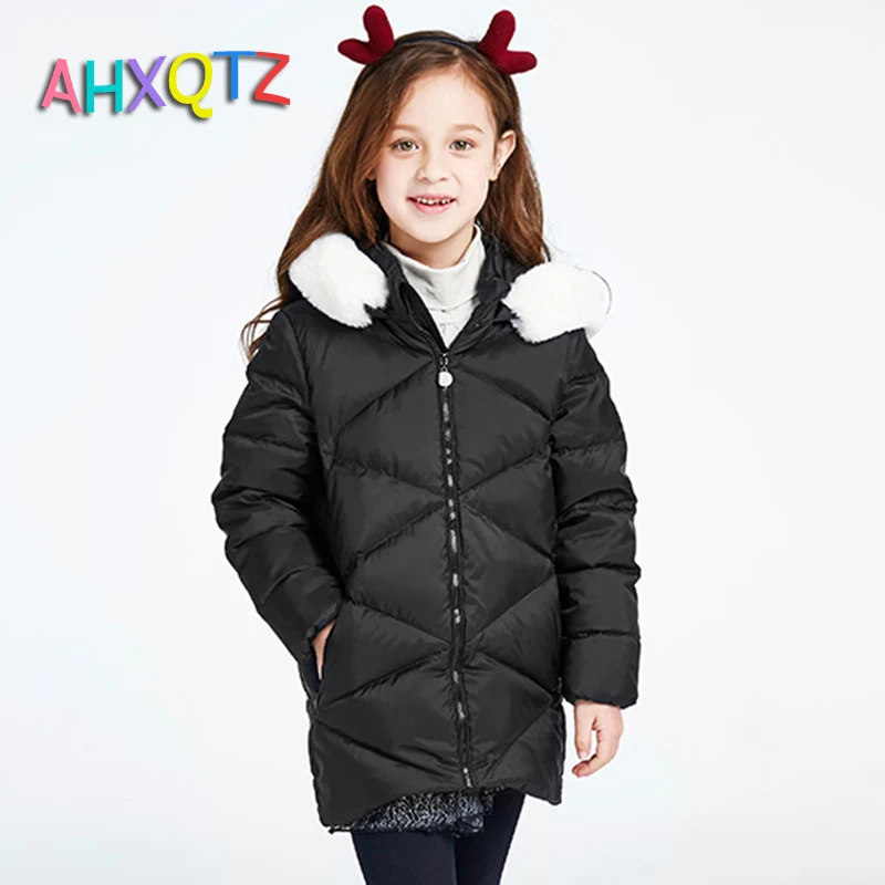 Hot Sales 2016 Children Parka Girls Winter font b Coat b font 90 White Duck Down