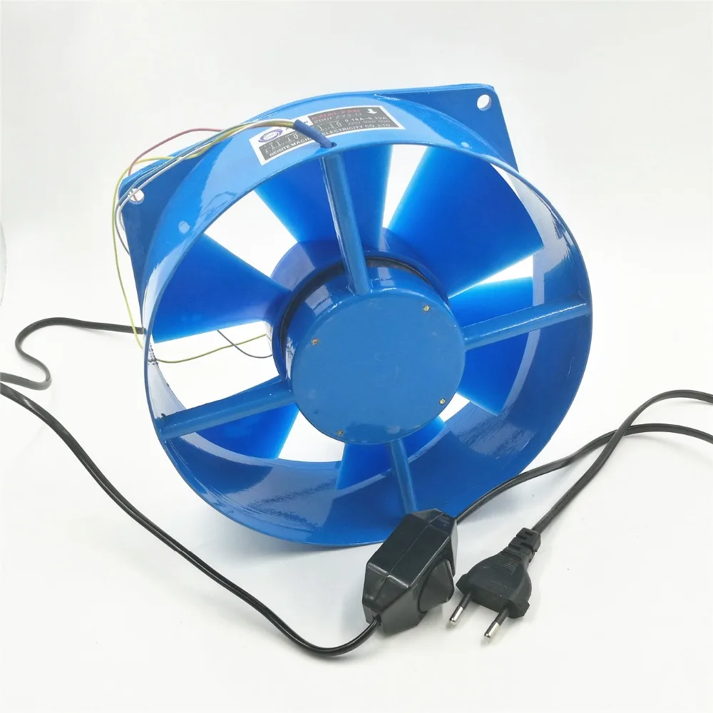 Осевой вентилятор 200FZY2-D один Фланец AC220V 0.18A 65 Вт вентилятор электрический вентилятор охлаждения Регулируемый направление ветра и скорость ветра