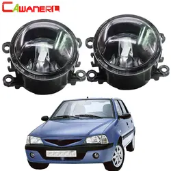 Cawanerl для Dacia Solenza Hatchback 2003 2004 2005 2006 2007 стайлинга автомобилей туман Свет Абажур + H11 светодиодный/галогенная лампы ДРЛ 12 В