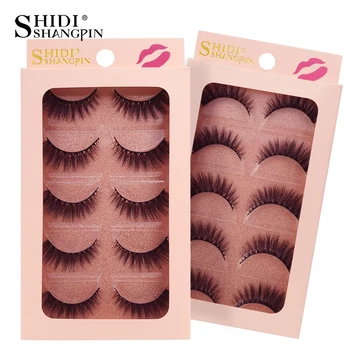 

SHIDISHANGPIN1 box 3d mink lashes false eyelashes 3d mink eyelashes natural long eyelashes hand made makeup false eyelash g900