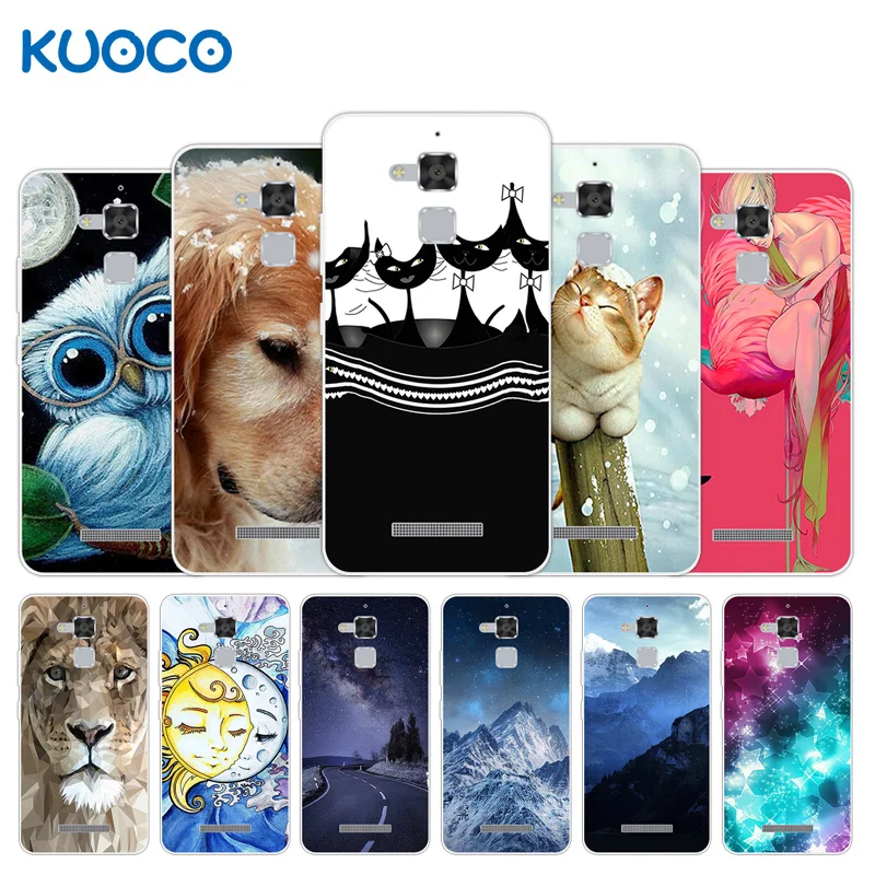 

Fashion Case For ASUS Zenfone 3 Max ZC520TL Scenery Design Soft Silicon TPU Phone Cover 5.2" For ASUS Zenfone3Max ZC 520TL