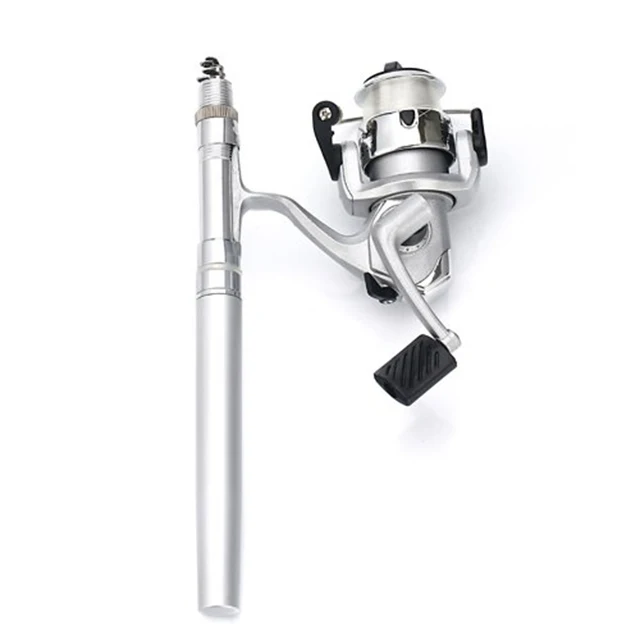0.8m 1m 1.4m1.6m Portable Pocket Telescopic Mini Fishing Pole Pen Shape Folded Fishing Rod