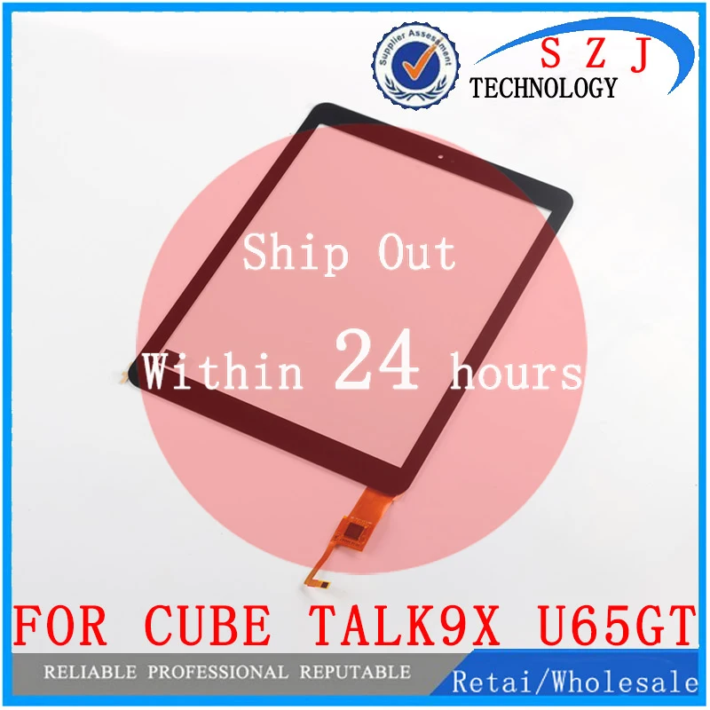 

New 9.7'' inch 097133-01A-V1 For Cube U65GT talk9X Touch screen panel Digitizer Glass Sensor touchscreen Free shipping