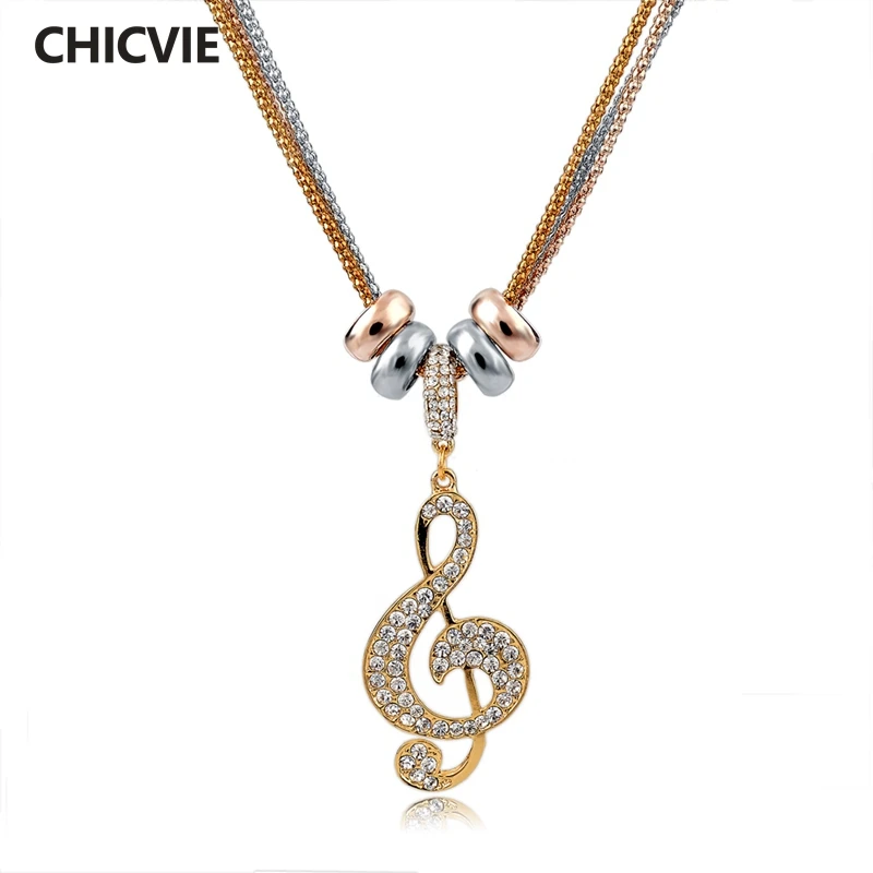 CHICVIE Кристалл нигерийские бусы Макси ожерелья и подвески для женщин пары
