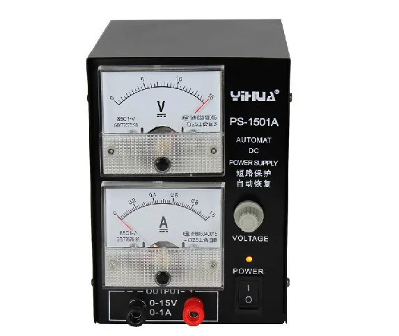 YIHUA 1501A 15 V 1A Регулируемый DC Питание инструментов для ремонта мобильных телефонов, Мощность Тесты регулируется Питание