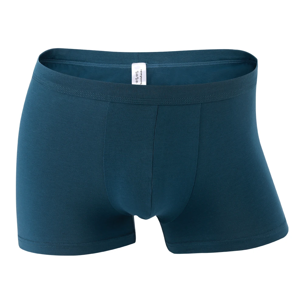 

Haodahaoda Male Panties Cotton Men's Underwear Boxers Breathable Man Boxer Solid Underpants Comfortable Brand Shorts