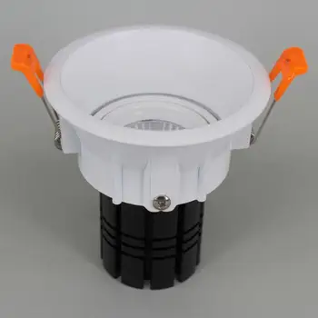

Free shipping Rotate 360 degrees 12W 15W COB LED Downlight all with power Driver COB LED Down Light discount chandelier Ceiling