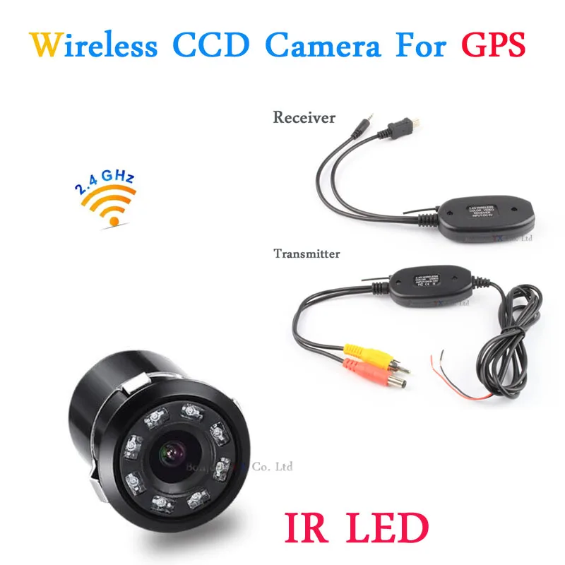 2.4G Wireless Module Car Rear View Camera Ir Infrared Parking Backup