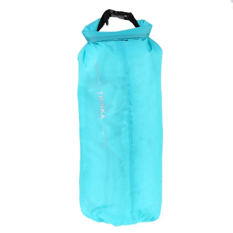 Открытый сухой мешок 8L ультра светильник водонепроницаемый складной портативный пакеты для кемпинга Пешие прогулки плавание дрейфующих синий и зеленый - Цвет: blue