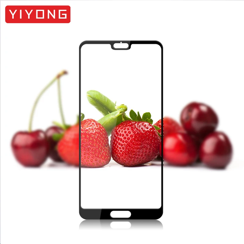 YIYONG 5D полное покрытие стекло для huawei P20 Pro Закаленное протектор экрана