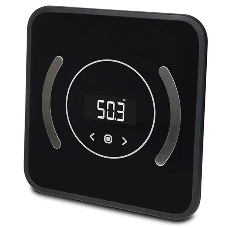 HOT-Portable Electronic Digital Intelligent Switch Body Weight Scale Tempered Glass Lcd 180Kg Max Balance Scale For Children A
