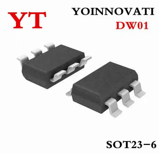 

Free shipping 100pcs/lot DW01 DW01+G SOT23 Best quality