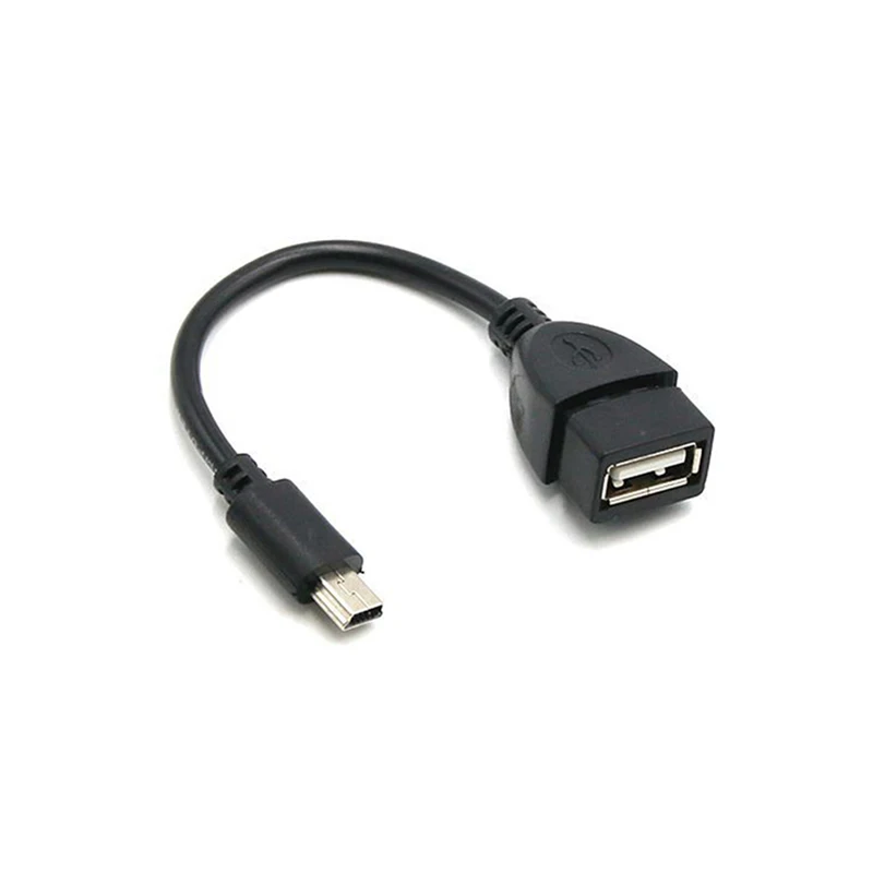 13 5 см мини USB мужчина к Женский автомобиль OTG кабель адаптер для видео камеры