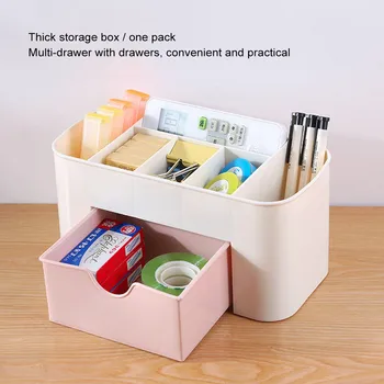 

Makeup Organizer Drawer Cosmetics Organizer Storage Box Finishing Box Desktop Jewelry Skin Care Product Compartment Makeup box