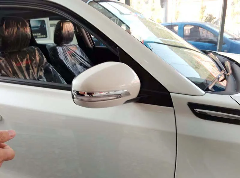 Free shipping ABS chrome design accessories side mirror cover cap trim 2pcs For Suzuki Vitara 2015 2016 (2)